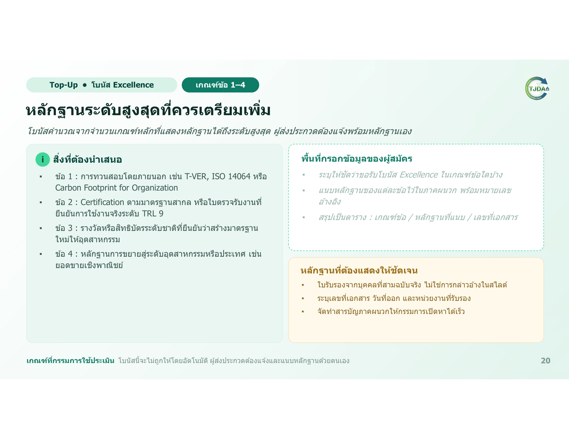 เอกสารภาพรวมTJDA 2027